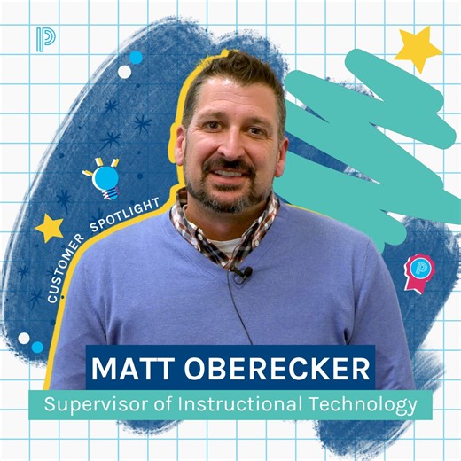 Personalized learning is what it's all about! Hear from #PSChampion Matt Oberecker on how the tools within PowerSchool's Personalized Learning Cloud create a personalized experience for both #teachers and #students. Watch the full story >> https://bit.ly/3Cab85Z | PowerSchool