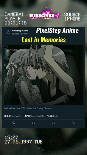 Lost in Memories😱💖||#anime #animeedit