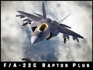 F/A-22C - Raptor Plus (Swap and Addon) - Ace Combat 7: Skies Unknown