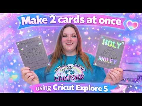 DIY Birthday Cards with Cricut Explore 5 | Easy Tutorial
