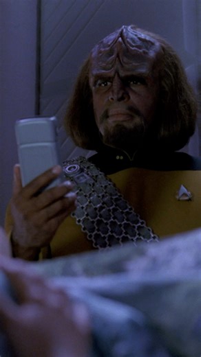 Worf’s bedside manner could use some work. #StarTrekTNG #StarTrek | Star Trek