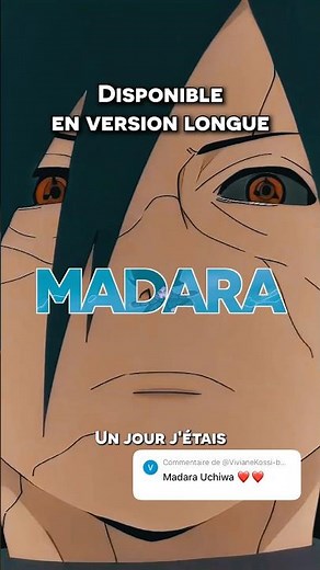 Madara - l’Éternel Dispo en version longue #madara #naruto #music #song