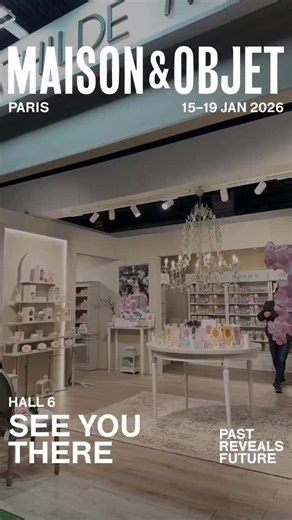 Mathilde M | Parfums d’intérieur & Décoration on Instagram: "C’est parti ! Rendez-vous jusqu’au 19 janvier au salon Maison & Objet ✨ 📍 Parc des expositions de Paris Nord Villepinte 🏛 Hall 6 | Stand L26 - M25 Horaires : Jeudi → dimanche : 9h30 – 18h30 Lundi : 9h30 – 18h ... #MathildeM #MaisonEtObjet #PastRevealsFuture #DesignFair #Paris"