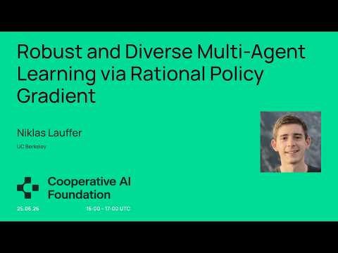 Robust and Diverse Multi-Agent Learning via Rational Policy Gradient