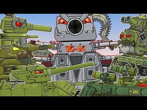 Battle of the Iron Monsters for Moscow - Cartoons about tanks