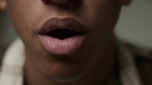Black Male Mouth Opening Wow Emotion Stock Footage Video (100% Royalty-free) 1096484309 | Shutterstock