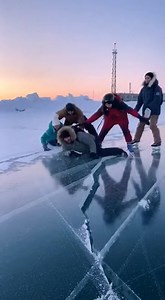 Frozen Fun Turns Dangerous Ice Breaks Under Skaters 🎬 This video was produced by Network Media and The Astrit Channel | Skits & Situations
