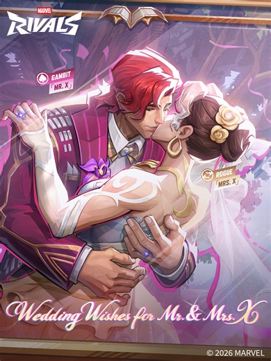 Rogue and Gambit Costume Reveal in Marvel Rivals