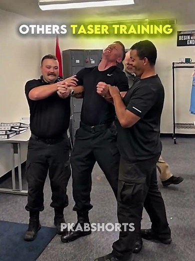 Taser training 💪