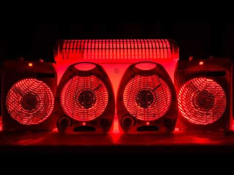 😴 4 DEEP Fan Heater Sounds with Convector Heater Noise for a Deep Sleep and Relaxation