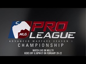Intro Video: MLG Pro League Advanced Warfare Season 1 Championship