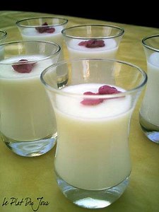 Recette de flan libanais à l'eau de rose