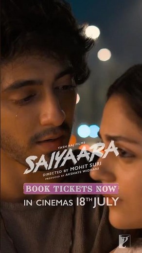 Advance bookings now open for #Saiyaara | #AhaanPanday | #AneetPadda | #MohitSuri | #AkshayeWidhani