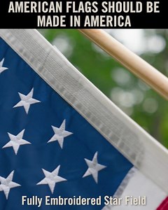 10K reactions · 12K shares | Each Allegiance flag is hand-crafted by seamstresses in South Carolina, many of whom saw their jobs disappear as American textile manufacturing moved overseas. We are proud to be a family-owned business supporting over 50 American jobs  The highest-quality American flag, sourced and made in America by Americans. | Allegiance Flag Supply | Facebook