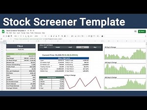 Google Sheets Stock Screener Template (Free Download)