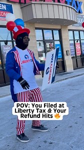 POV: You filed with Liberty Tax and your refund just hit! 💸🔥 Look out for our sign spinners and Torchie—because it’s tax season! Let’s make this the best one yet. #TaxSeason #LibertyTax | Liberty Tax
