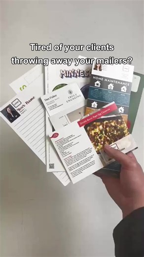 Elevate your mailings with these unique mailers. #trulyenaging #magnetbusiness #trulyengagingconnect #realestatemarketingtips #printmarketing