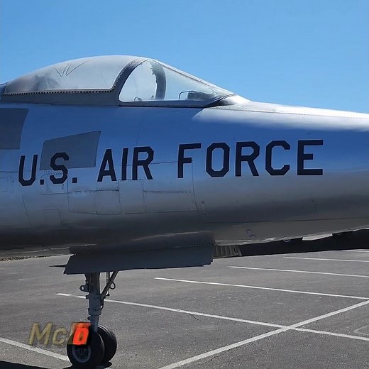 Take a Look at McDonnell F-101 Voodoo Strategic Air Command Fighter Jet #aviation #military