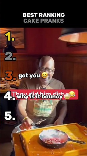 Best Ranking Cake Pranks