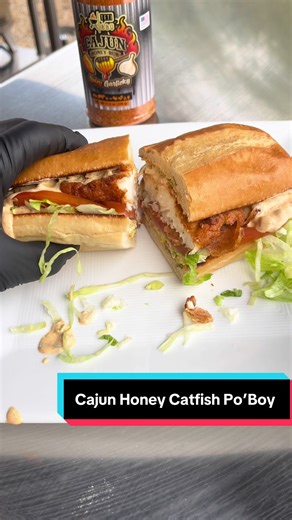 Cajun Honey Catfish Po’Boy Recipe