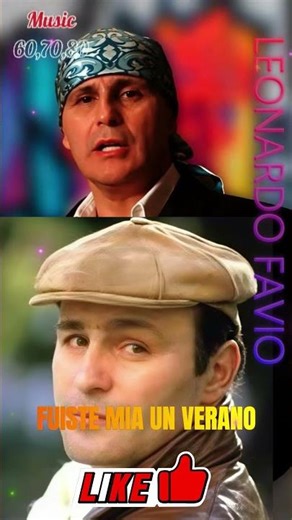 LEONARDO FAVIO - FUISTE MIA UN VERANO #retro #80smusic #musica #60hits