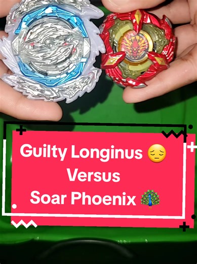 Beyblade Burst On Top. Guilty Longinus Versus Soar Phoenix #viral #fyp #bbx #beybladeburst #beyblade