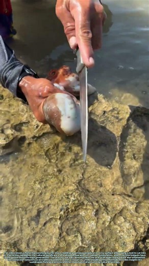 Cutting Through the Mystery: How Fishermen Prepare Octopuses by the Shore
