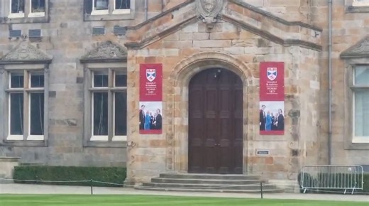 4.5K views · 27 reactions | Driver Colin paid a visit to the St Andrews University on our stop at St Andrews today! What a gorgeous building! The UK's Fastest Growing Coach Tour Operator  | Loch Lomond Travel | Facebook