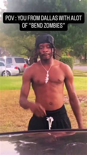 POV: Dallas Has 'Bend Zombies' Now 🧟😭