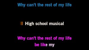 Karaoke High School Musical - High School Musical 3 - CDG, MP4, KFN - Karaoke Version