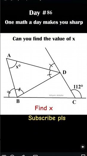 can you solve it #maths #geometry #mathsproblems #quadraticformulaexamples #exam #construction