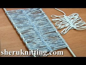 Hairpin Lace Strips Tutorial 2 Basic Hairpin Crochet