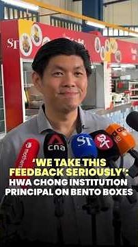 ‘We take this feedback seriously’: Hwa Chong Institution principal on bento boxes