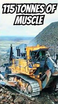 Komatsu's GIANT Bulldozer in Action!