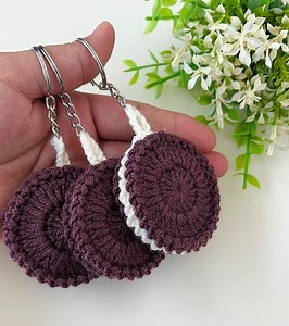 🫢crochet biscuit key, no different in reality | Knitting & Crochet World