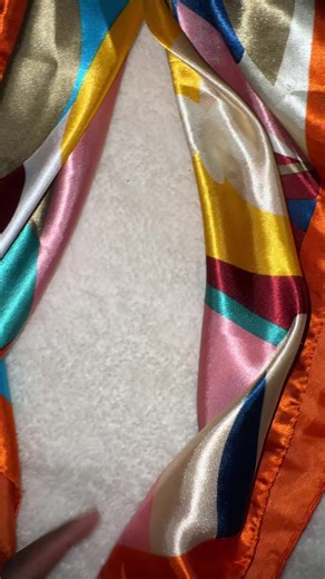 Women's Square Hijab Scarf, Color Block Print Turban, Chemotherapy Sleep Cap, Elastic Head Wrap, Daily Wear, Muslim Accessories, Reusable Bandana Scarf#scarf #🎀 #tiktokmademebuylt #asmr #💃