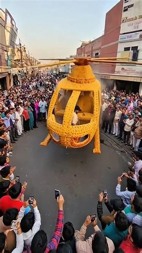 Chicken Biryani in Helicopter 😱 | AI Vlog.#ChickenBiryani #HelicopterCooking #AIVlog