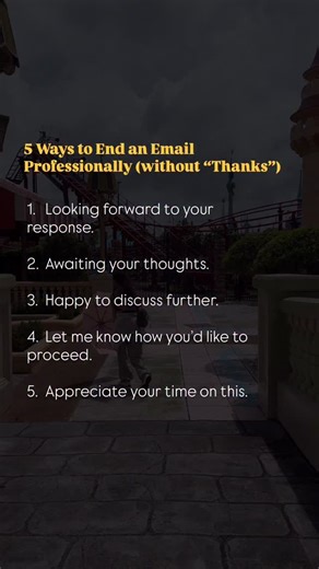 Anamika | Communication & Public Speaking Coach | Still ending every email with “Thanks”? Here are 5 smarter ways to close your emails that sound professional, polished, and confident.... | Instagram