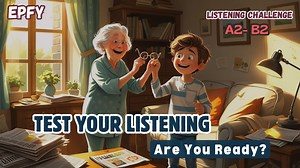 🎙️ Test Your Listening | English Listening Practice – Listening challenge | English Podcast Hey beautiful people! 🌞 In today’s episode, we have a listening challenge for you! We’ll follow “The Case of the Missing Spectacles”, a fun and engaging story full of phrasal verbs, tricky possessives, and natural English expressions. Here’s how it works: 1️⃣ First, listen to the story without subtitles and try to catch every word. 2️⃣ Then, we’ll go phrase by phrase, explaining all the tricky phrases, 