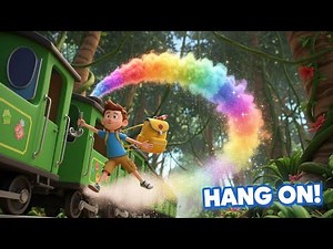 Magic Train Go Adventure | Fun Kids Song | Preschool Sing Along