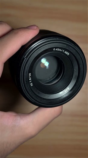 Cleaning a lens ASMR