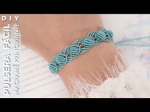 DIY COMO HACER PULSERAS FÁCIL Y RÁPIDO | PULSERAS EN MACRAMÉ PARA PRINCIPIANTES