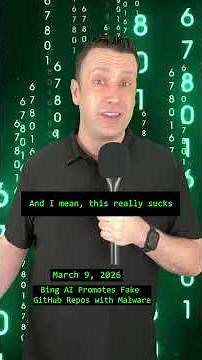 🤖 Bing AI Promotes Fake GitHub Repos with Malware 🤖