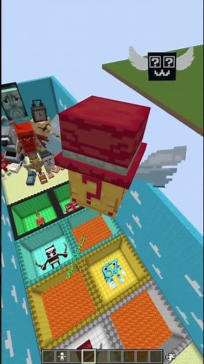 Italian Brainrot Lava Jump P.20 #minecraft #memes #italianbrainrot