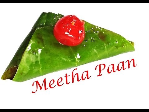 How to make Meetha Paan | Sweet Betal leaves by RinkusRasoi
