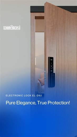 Dekkson Architectural Hardware on Instagram: "𝗘𝗟-𝗗𝟵𝟮: Pure elegance, true protection. • Fingerprint • PIN • Card • Mechanical Key • Vein Recognition • 3D Face Recognition Smart protection, fully equipped! #Dekkson #ELD92 #ElectronicLock #SmartLock #SmartLiving #HomeSecurity #ModernHome #SecureLiving #DoorHardware #PremiumLock #dekksonindonesia #dekksonqualityisthekey"