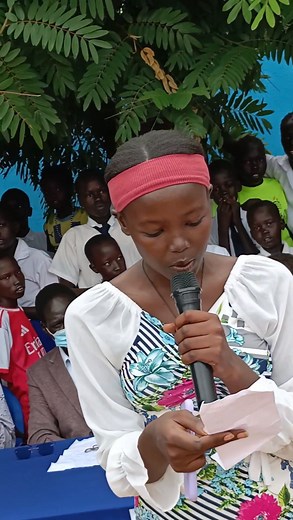 29K views · 1.7K reactions | During the ceremony a student was reading a poem....... | Gambella Unity School-Ethiopia | Facebook