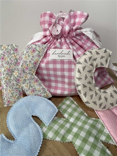 Create a Handmade Fabric Alphabet Play Set