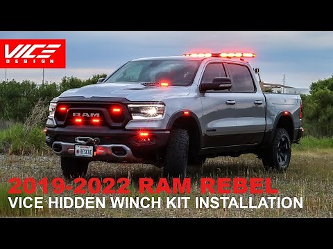 2019-2024 RAM 1500 DT & REBEL | HIDDEN WINCH INSTALLATION !!