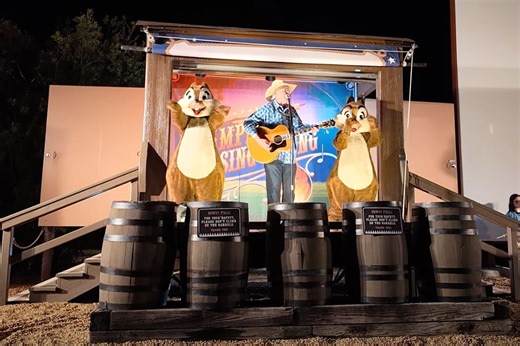 Chip ‘n’ Dale’s Campfire Sing-A-Long at Disney’s Fort Wilderness